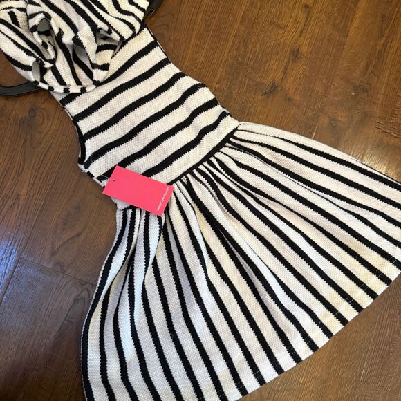 Vince Camuto Baby Girl Textured Stripe Dress w/ Diaper Cover | 24 Months | NWT - Picture 5 of 5